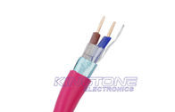 FRLS 2 Core Shielded 0.75mm2 Fire Resistant Cable Low Smoke PVC Jacket