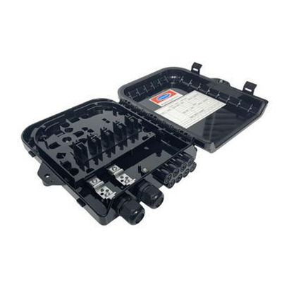 8 Core Fiber Optical Terminal Box with ABS+PC Material and Mini PLC Splitter for FTTX Networks
