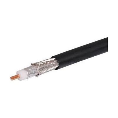 RG11 Coaxial Cable with 90% Shield Coverage PVC CM Jacket and 14AWG CCS Conductor for CATV Systems