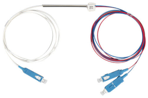 FBT Fiber Splitter SC/APC Mini Tube with 1x4/1x8/1x16/1x32 Single Mode/Multimode for Optical Fiber Systems