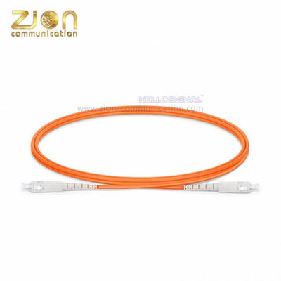 SC UPC to SC UPC Simplex OM1 Multimode PVC 2.0mm Fiber Optic Patch Cord FOPC