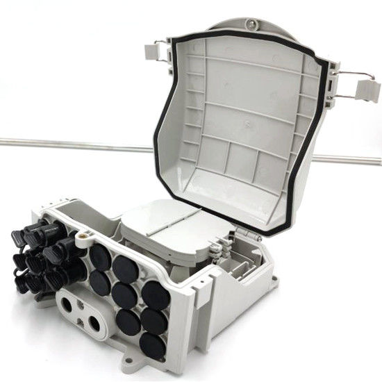 Fiber Optical Terminal Box with 16 HUAWEI Preconnect Ports ABS+PC Material and Mini PLC Splitter