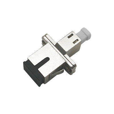 SC-LC Hybrid Fiber Optic Adapter Coupler with Ceramic or Metal Sleeve for Wide Temperature Range (-40 to +85℃)