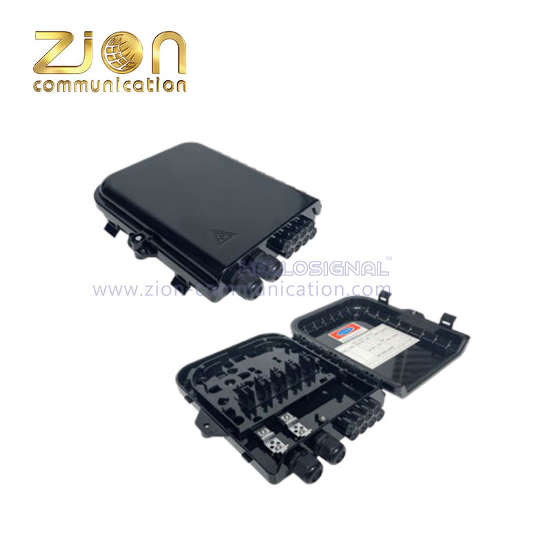 8/12 Cores Waterproof Fiber Terminal Box with PLC Splitter for Fiber Optic Distribution