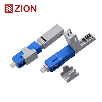 ZCSC11-U50 SC UPC Fast Assembly Connector Akses Serat Optik Stasiun Basis Seluler