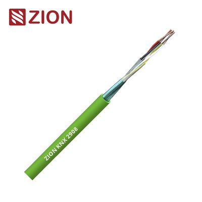 KNX 2PR 0.8mm Bare Copper Cable   PE Isolation, Foil Shielded, LSZH Sheath