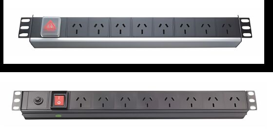 ZION Standard Rack PDU dengan Faktor Bentuk 1U, Housing Aluminium, dan Kapasitas Beban 60kg untuk Pusat Data